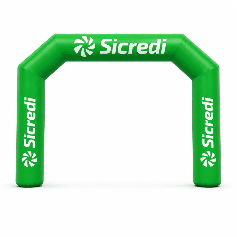 Inflatech Portal Inflável 3x2 Personalizado para Eventos