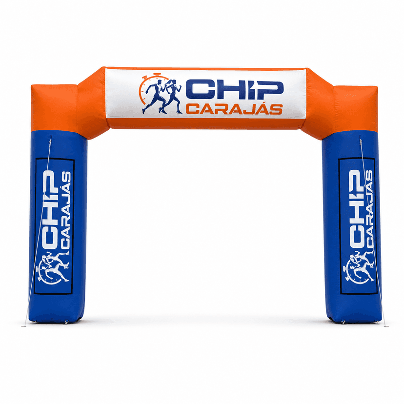Inflatech Portal Inflável 4x3 Personalizado para Eventos